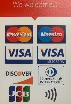 Gaswarm take credit and debit cards